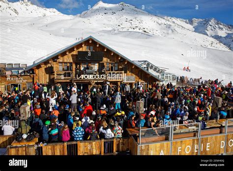 val thorens france march   la folie douce   typical