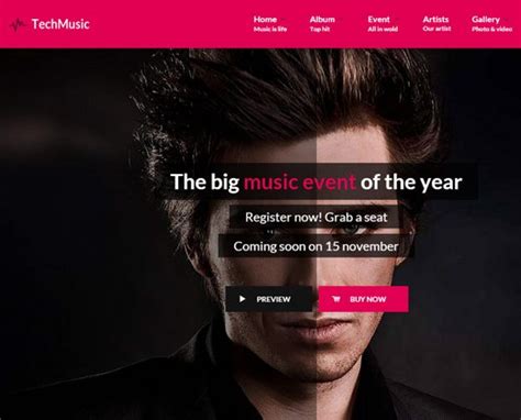 Best Wordpress Themes For Bands Musicians Laptrinhx