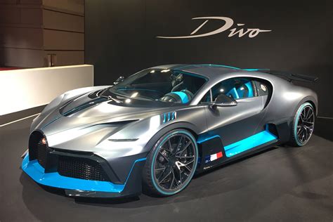 Bugatti Divo Mondial De Lautomobile 2018