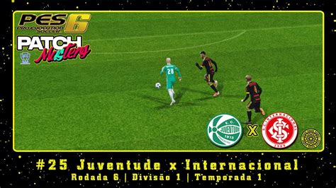 Pes Patch Masters Pc Ml Juventude X Internacional Rodada