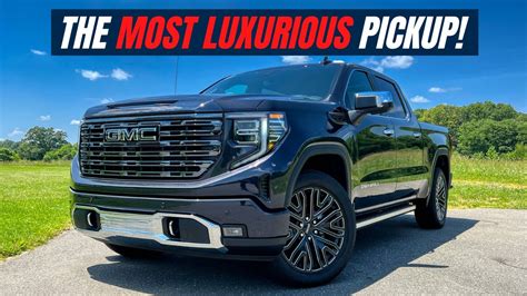 A Luxurious Truck 2022 Gmc Sierra Denali Ultimate Review Youtube