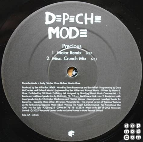 Precious — Depeche Mode Discography