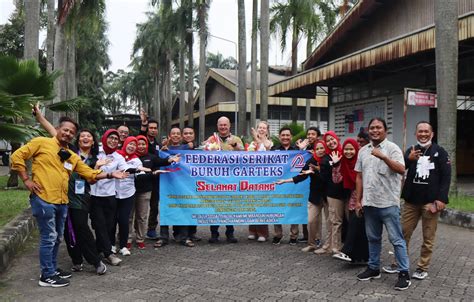 Perwakilan ACV CSC International Sambangi PK FSB GARTEKS KSBSI PT