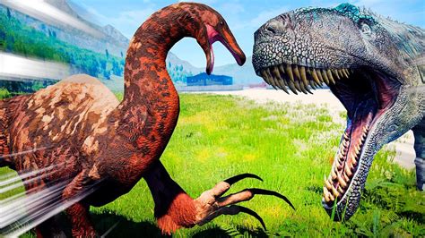 O Deinocheirus Nômade Hypo Spino Ametista Em Busca Da Manada The