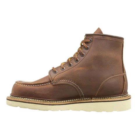 Red Wing Men S 6 Inch Classic Moc 1907 Copper Rough Tough10 TAN M