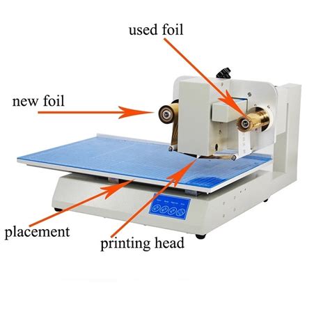 Hot Stamping Foil Printing Machine Digital Flatbed Foil Printer China