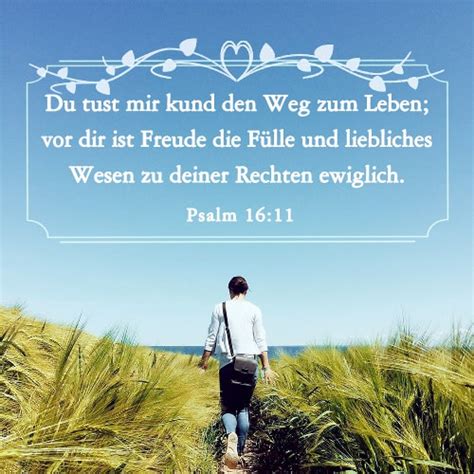 Biblische Bilder Psalm 16 11