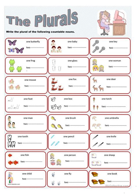 Singular And Plural Verb Worksheet