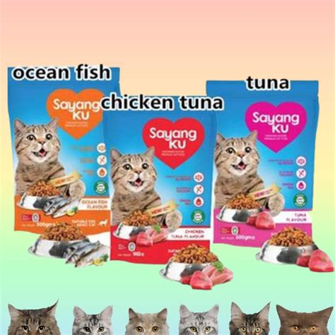 Kg Pack Sayangku Cat Food Makanan Kucing Flavor Tuna Ocean Fish