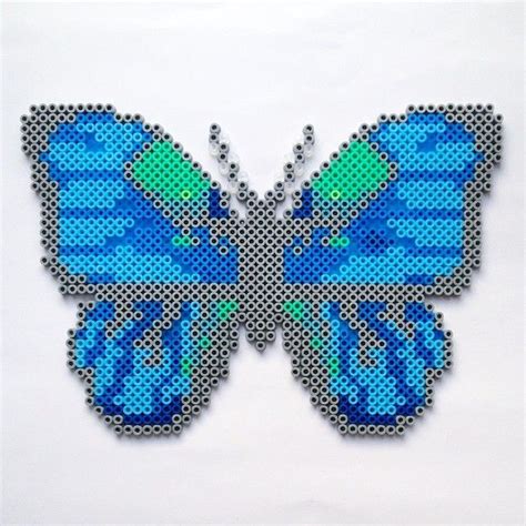 Butterfly Hama Perler Beads By Coriander Dk Perler Bead Patterns