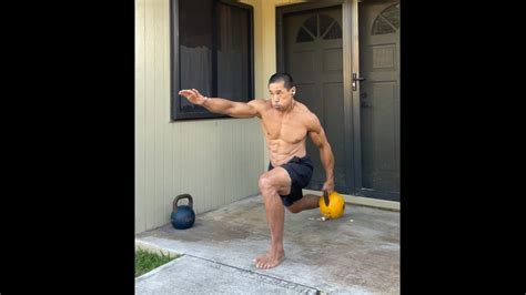 Day Fitpro Hawaii Workout Kettlebell Snatch Lunge Pull Ups