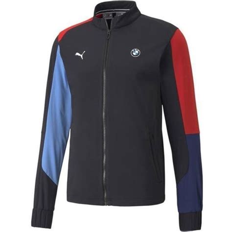 Veste BMW Motorsport Track Bleu Bleu Marine Rouge Bleu Bleu Marine