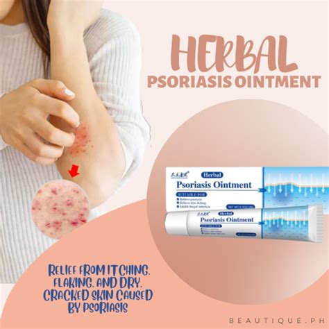 Antibacterial Psoriasis Cream Herbal Treatment Eczema Relief Itch Rash