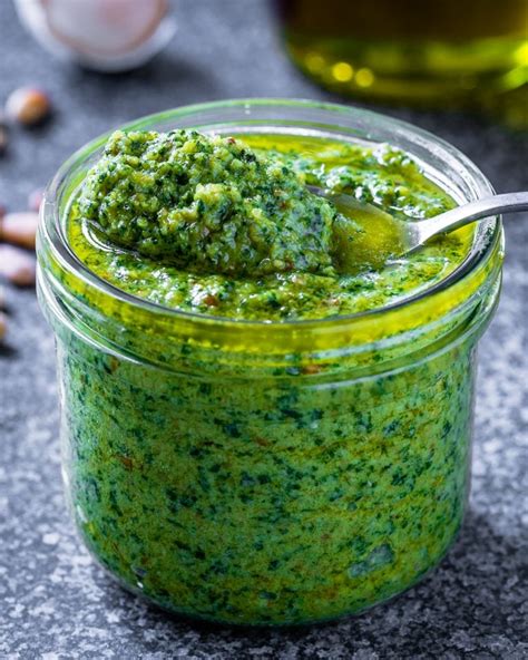 Homemade Basil Pesto Sauce Recipe