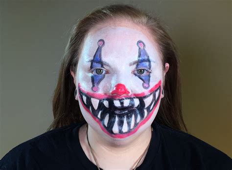 Easy Scary Clown Makeup Step By Step Infoupdate Org