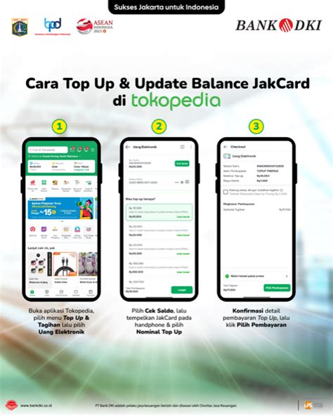 Mudah Dan Praktis Top Up Jakcard Kini Bisa Di Tokopedia Jakone Mobile