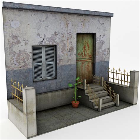 house games 3d model