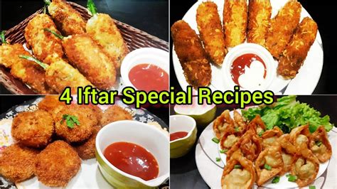 4 New Snacks Recipes For Iftar Ramadan Special Recipes Easy Snack For Iftar Party Ramadan