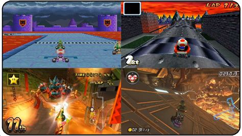 Evolution Of Bowser S Castle In Mario Kart YouTube