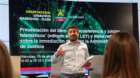 Jornada Justicia 2030 presentación del libro Videoconferencia y