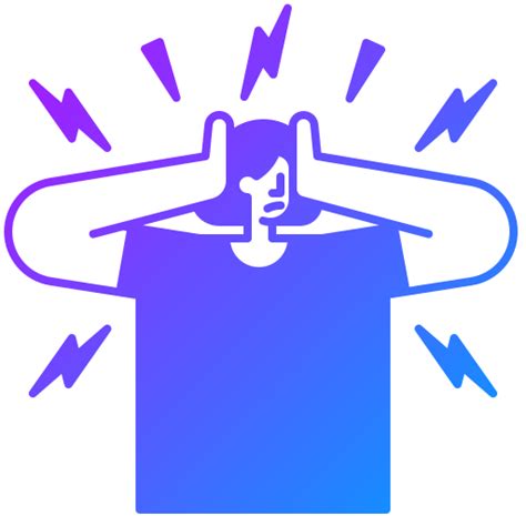 Stress Generic Gradient Outline Icon