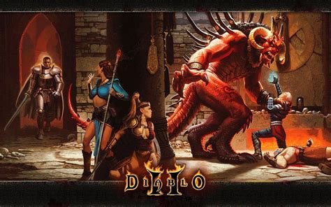 Diablo 2 Wallpapers Top Free Diablo 2 Backgrounds Wallpaperaccess