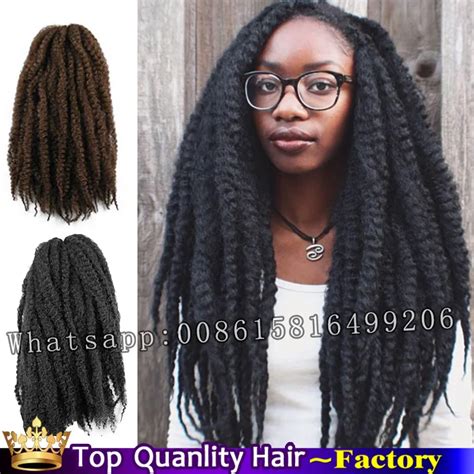 100 Kanekalon Marley Braiding Hair Twist Braids Afro Kinky Crochet