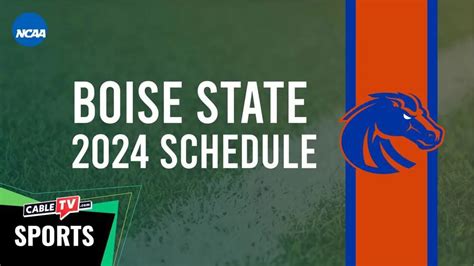 Boise State Football Schedule