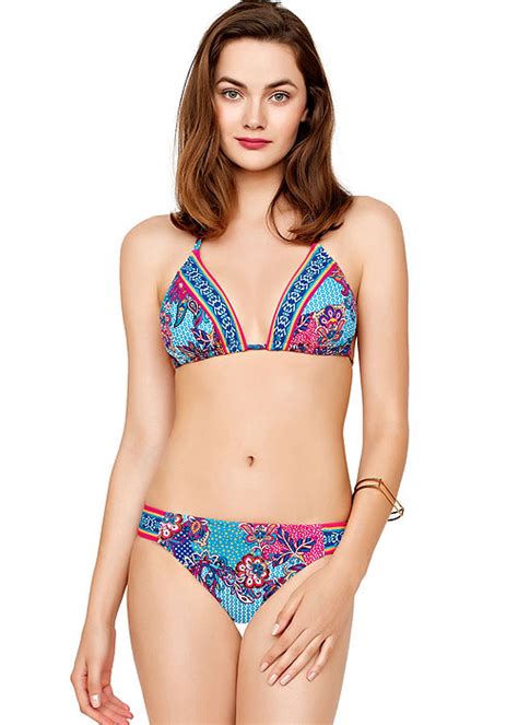 Gottex Blush Anastasia Longline Bikini Uk Swimwear