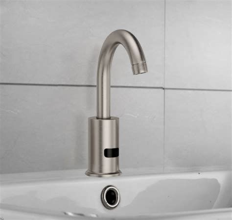 Brushed Nickel Deck Mount Commercial Automatic Sensor Faucet Online