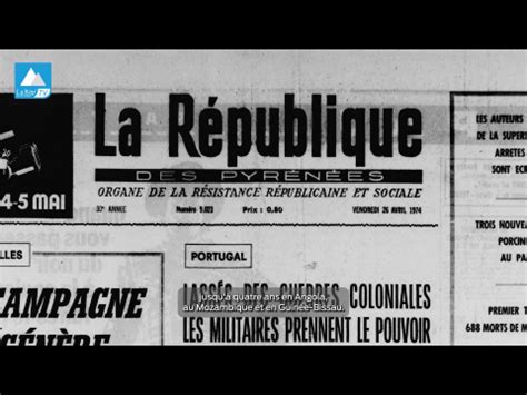 Face à la Rep Victor Pereira La révolution des Œillets est un