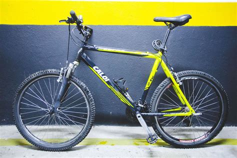 Bicicleta Caloi Supra Aro 26 21v Amarela Item P Esporte E Outdoor