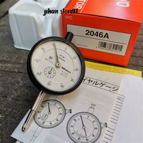 Dial Indicator 2046A Dial Gauge 10 Mm MITUTOYO Original Lazada Indonesia