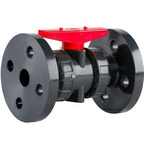 Promo Ball Valve Pvc Flange Jis K Inch Dn Diskon Di Seller