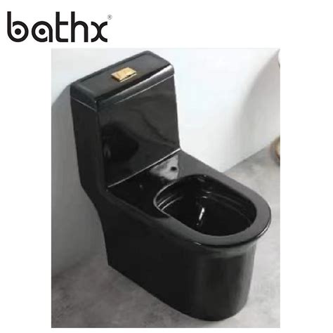 Chaozhou Sanitary Factory High Cost Effective Black Siphonic Flushing