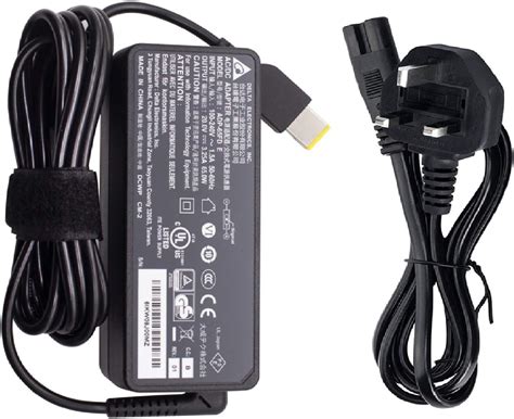 New 20V 3 25A 65W Delta Rectangular USB Type Pin Ac Adapter Replacement