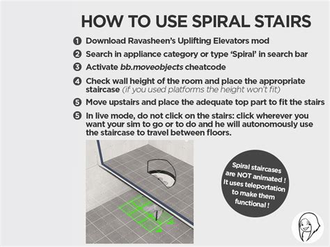 The Sims Resource Patreon Scripted Functional Spiral Stairs Part