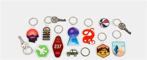 Custom keychains | Free delivery | Sticker Mule UK
