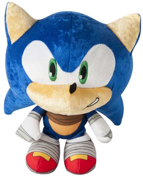 Sonic The Hedgehog Sonic Boom Sonic 8 Big Head Plush Metallic Tomy Inc