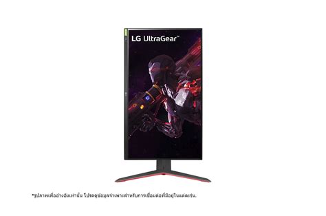 จอคอมพิวเตอร์ Lg Ultragear™ 27gp850 B ขนาด 27” Qhd Nano Ips 165hz 1ms Gtg Gaming Monitor With