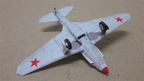 1100 Mig 3 Paper Model Ecardmodels