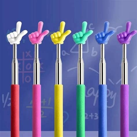 teacher pointer ancirs  pcs retractable sticks  colors extendable