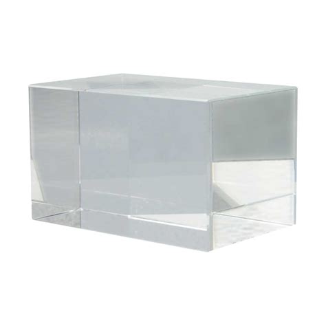3d Rectangular Crystal Cube The Fab Store