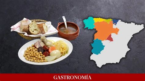 El mapa de los cocidos más populares de España del madrileño al