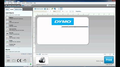 How To Create Complex Labels In DYMO Label Software YouTube