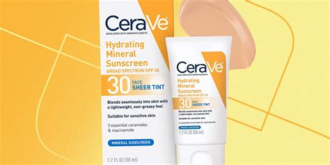 CeraVe’s Mineral Tinted Sunscreen Is $14 at Amazon