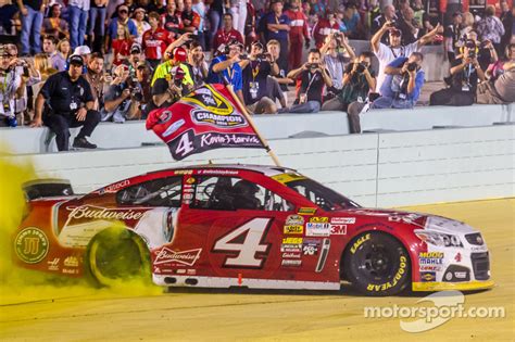 Race Winner And Nascar Sprint Cup Series Champion Kevin Harvick