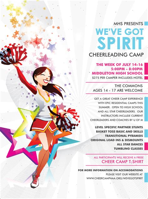 Cheerleading Flyer Template