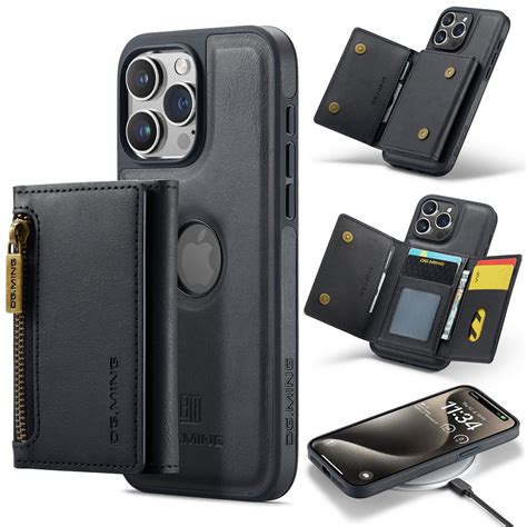 Allytech Magnetic Detachable Wallet Case For Iphone Support