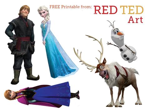 Free Printable Frozen Characters